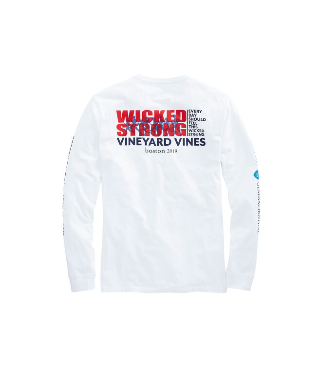 Shop Adult Long-Sleeve Boston Marathon Knockout T-Shirt at vineyard vines