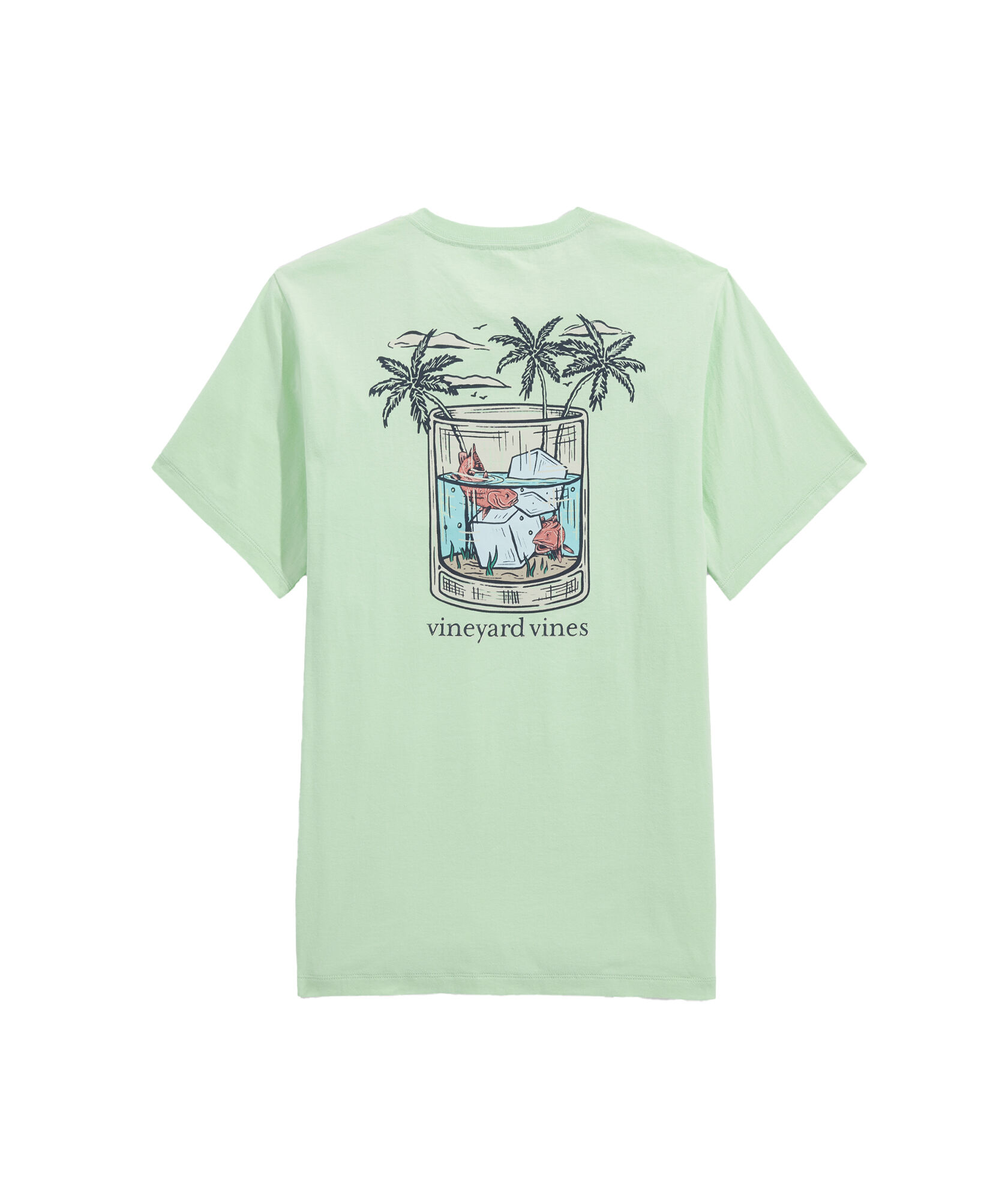 OUTLET Whiskey Fish Short-Sleeve Pocket Tee