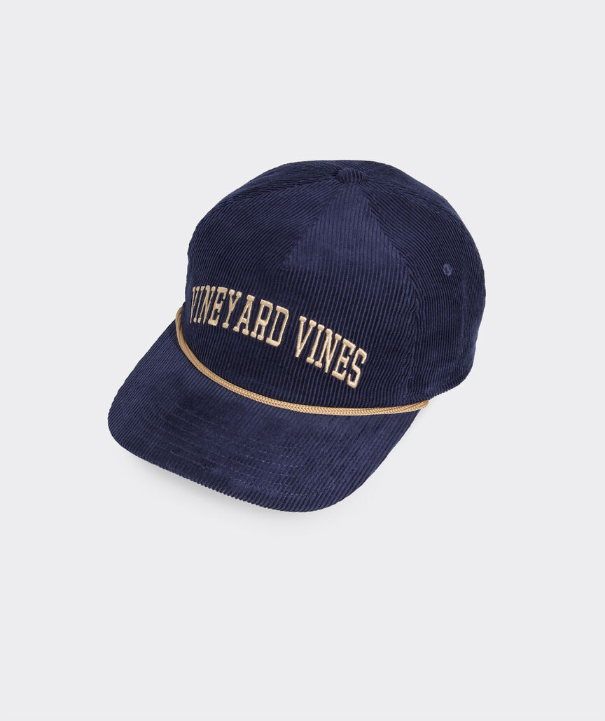 Collegiate Logo Corduroy 5-Panel Hat