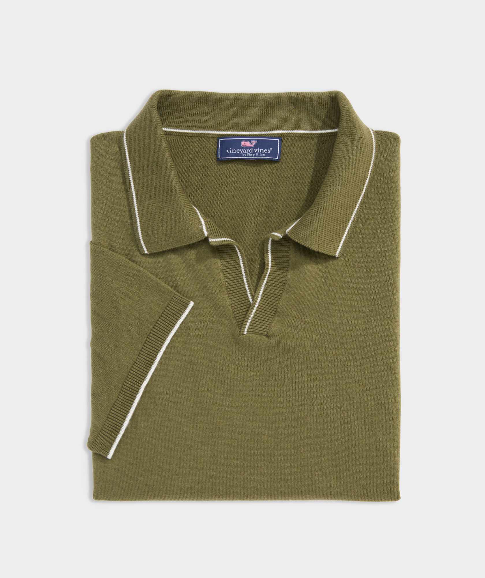 Split Collar Polo