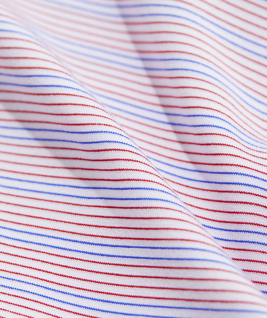 Tri-Color St. Jean Stripe Sankaty Performance Polo