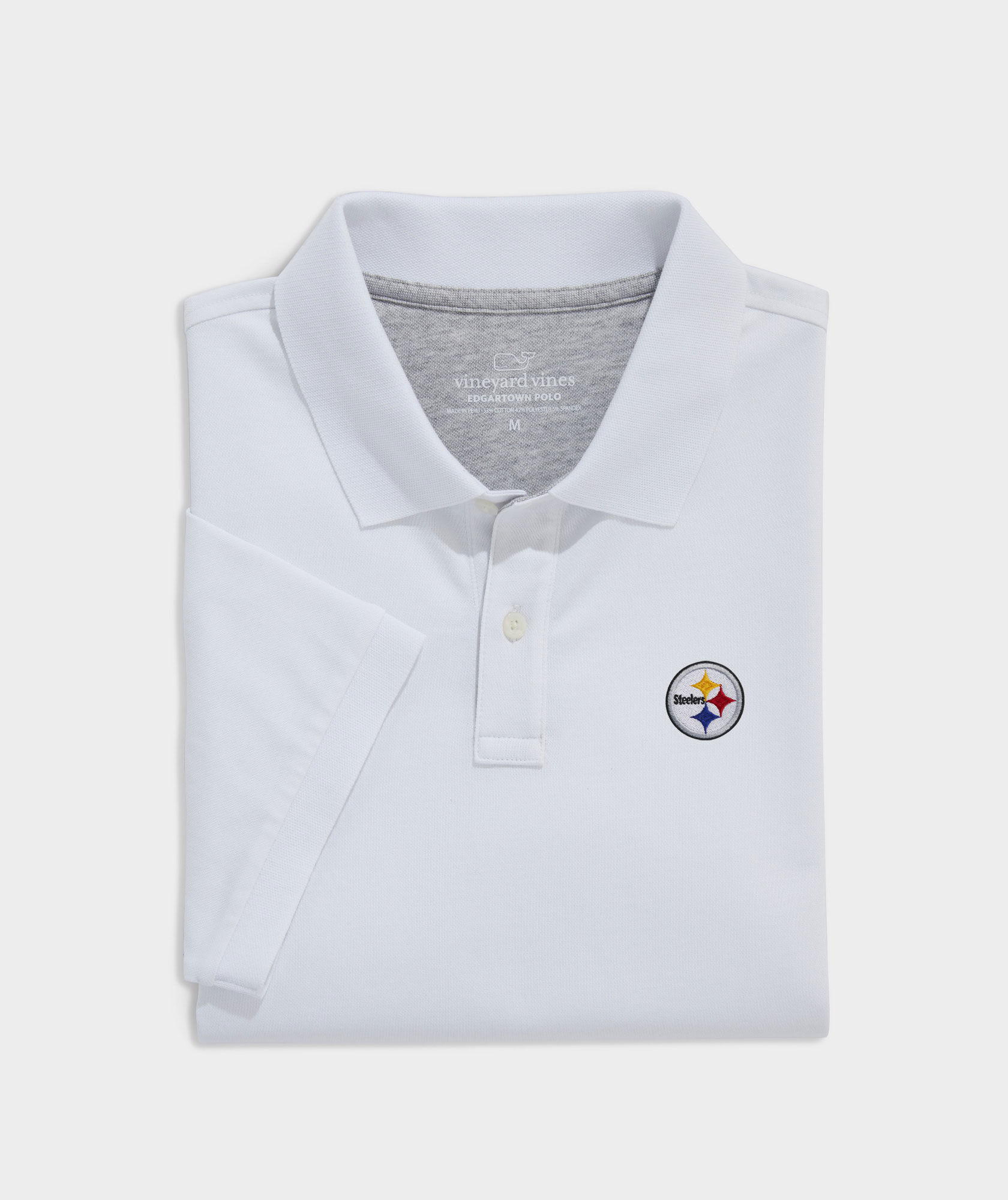 Shop Mens Destin Stripe Sankaty Polo - Pittsburgh Steelers at