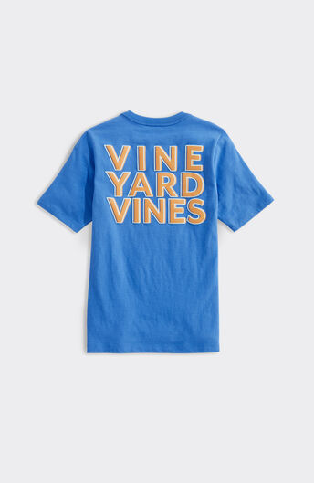 Vineyard Vines Boys' La Palmeraie Whale T-Shirt 4T