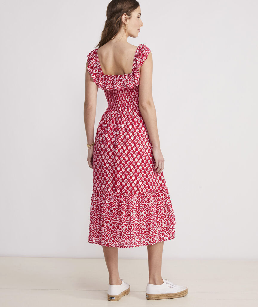 Vineyard Vines - Red Tile Dress – Siegel Clothing