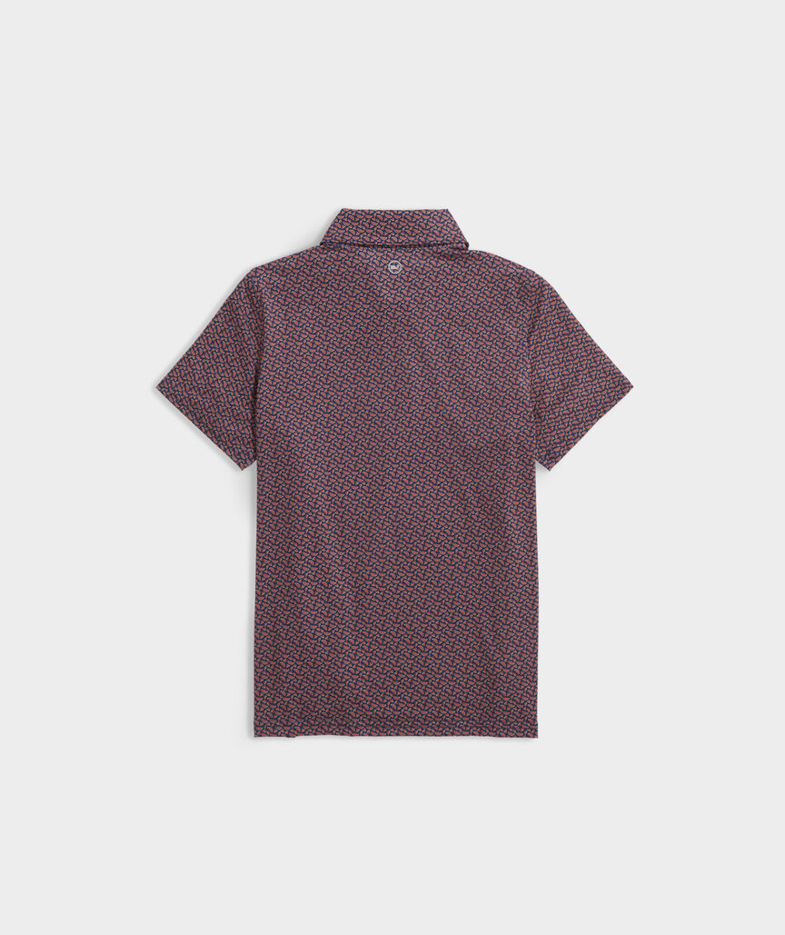 Boys' Printed Sankaty Polo