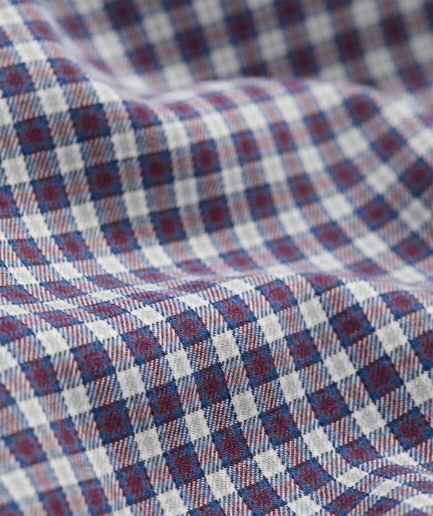 On-The-Go Brushed Twill Plaid Shirt