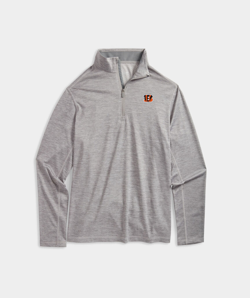 Shop Cincinnati Bengals Sankaty Quarter-Zip at vineyard vines