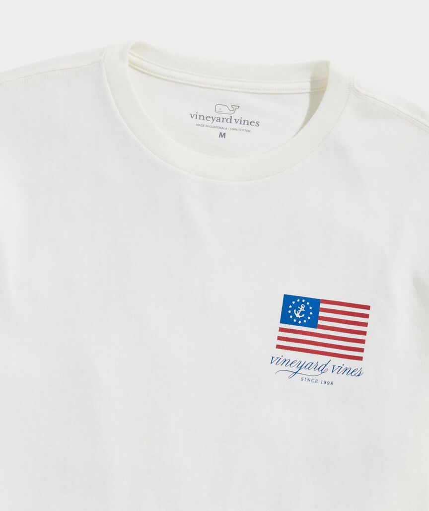 USA Anchor Flag Short-Sleeve Tee