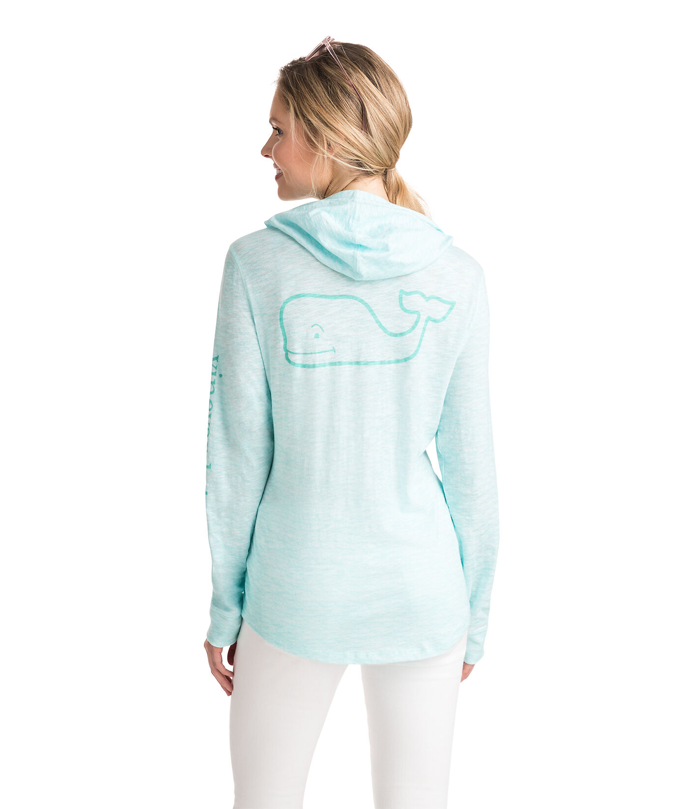 vineyard vines long sleeve hoodie tee