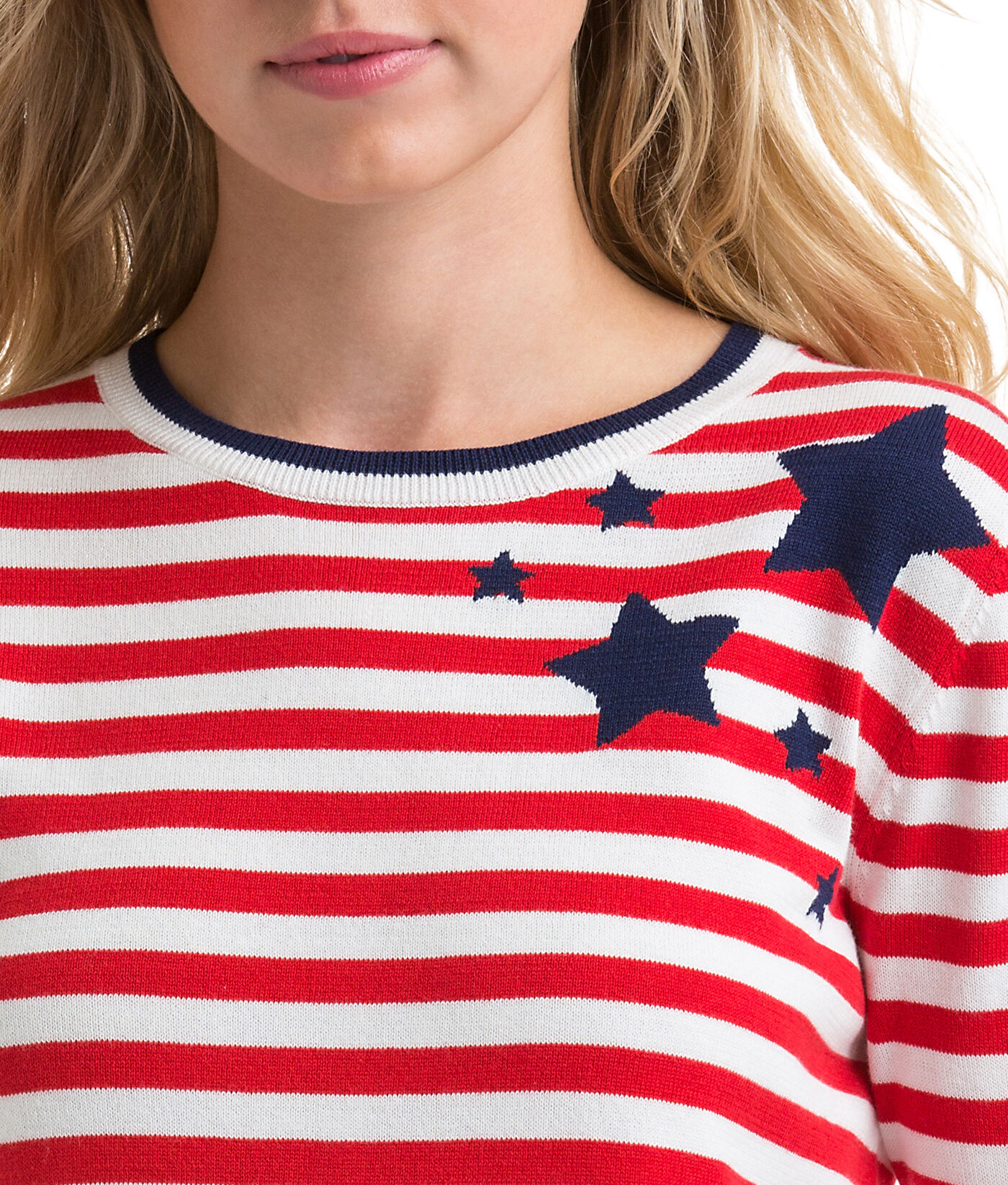 Stars and shop stripes sweater