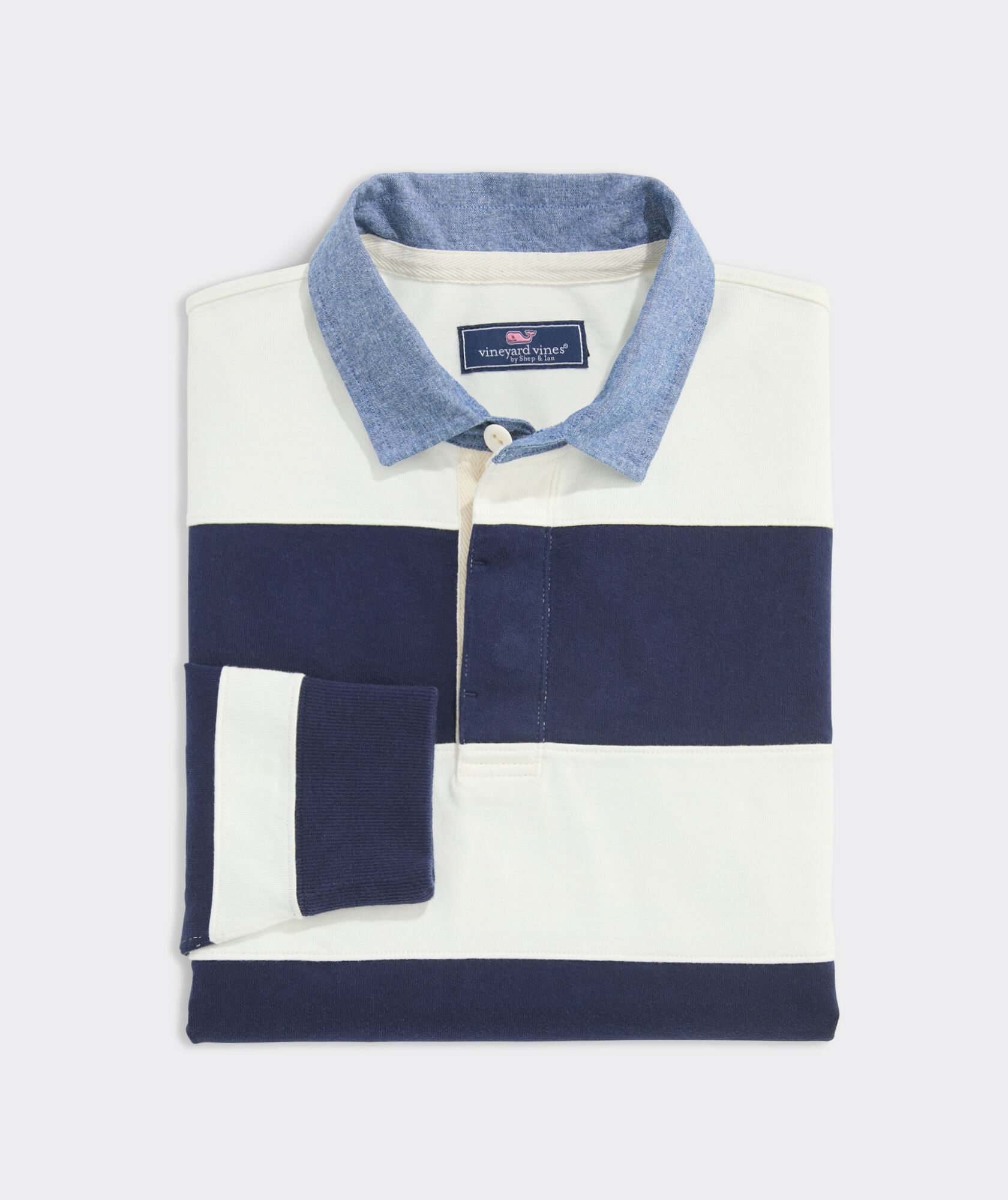 Striped Cotton Rugby Shirt