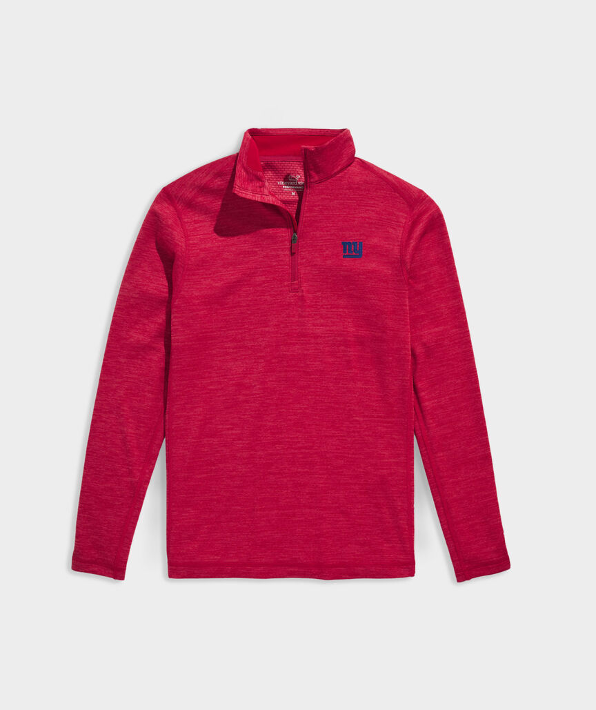 Shop New York Giants Sankaty Quarter-Zip at vineyard vines