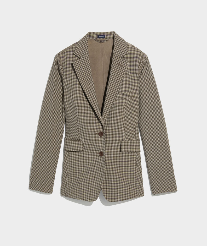 Refined Wool Tailored Blazer