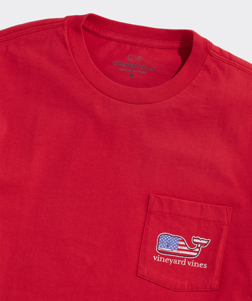 Vineyard Vines Red Whale Tee