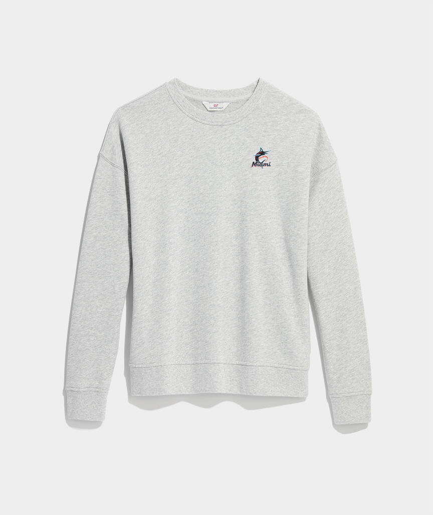 Shop Miami Marlins Crewneck at vineyard vines