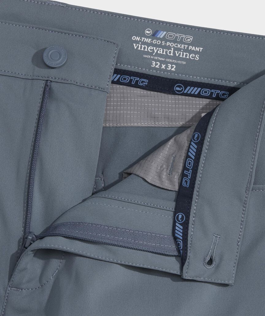 On-The-Go Warp Knit 5-Pocket Pants