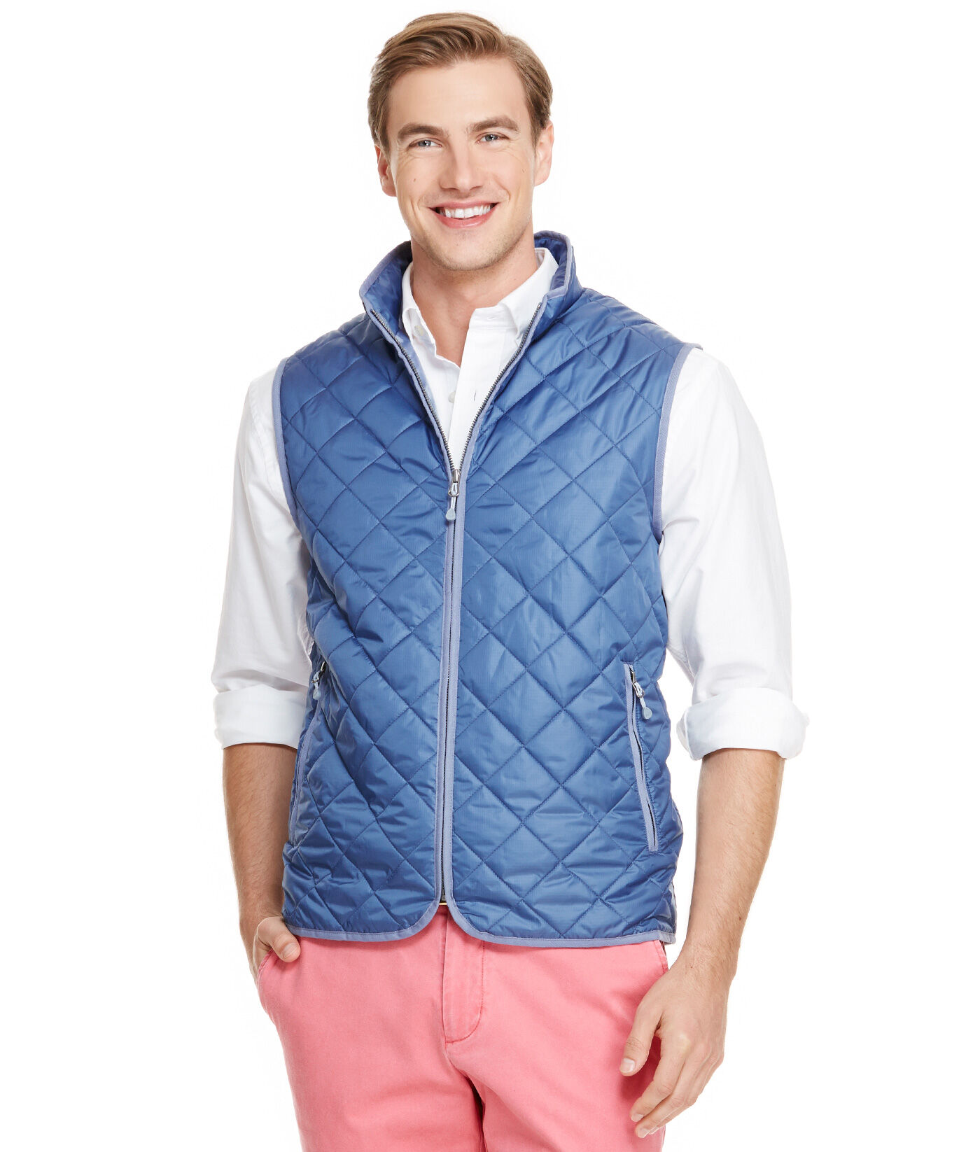 Vineyard Vines Quilted Vest 2024 www.charliejohnson