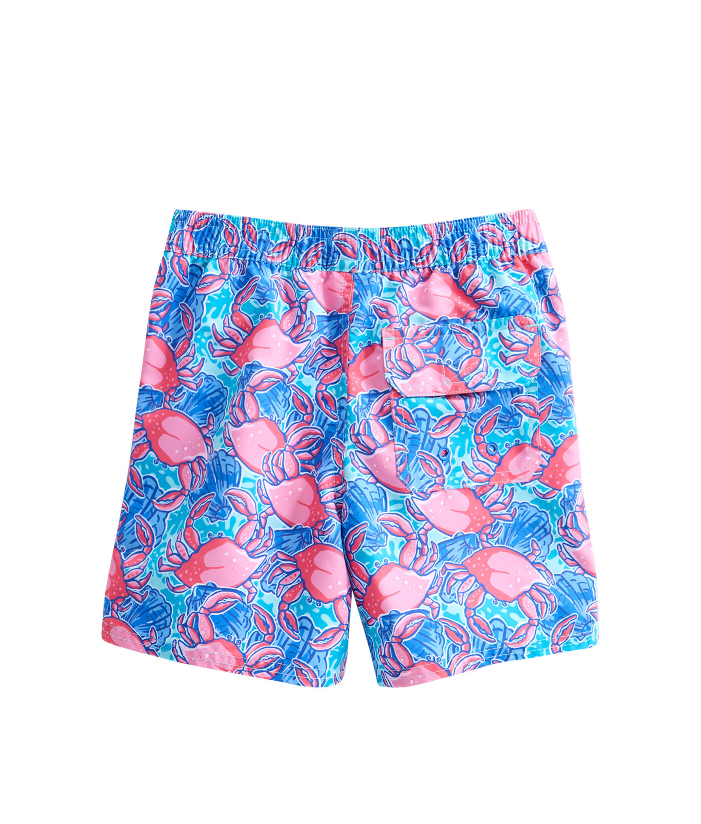 Shop Boys Crab Shell Chappy Trunks at vineyard vines