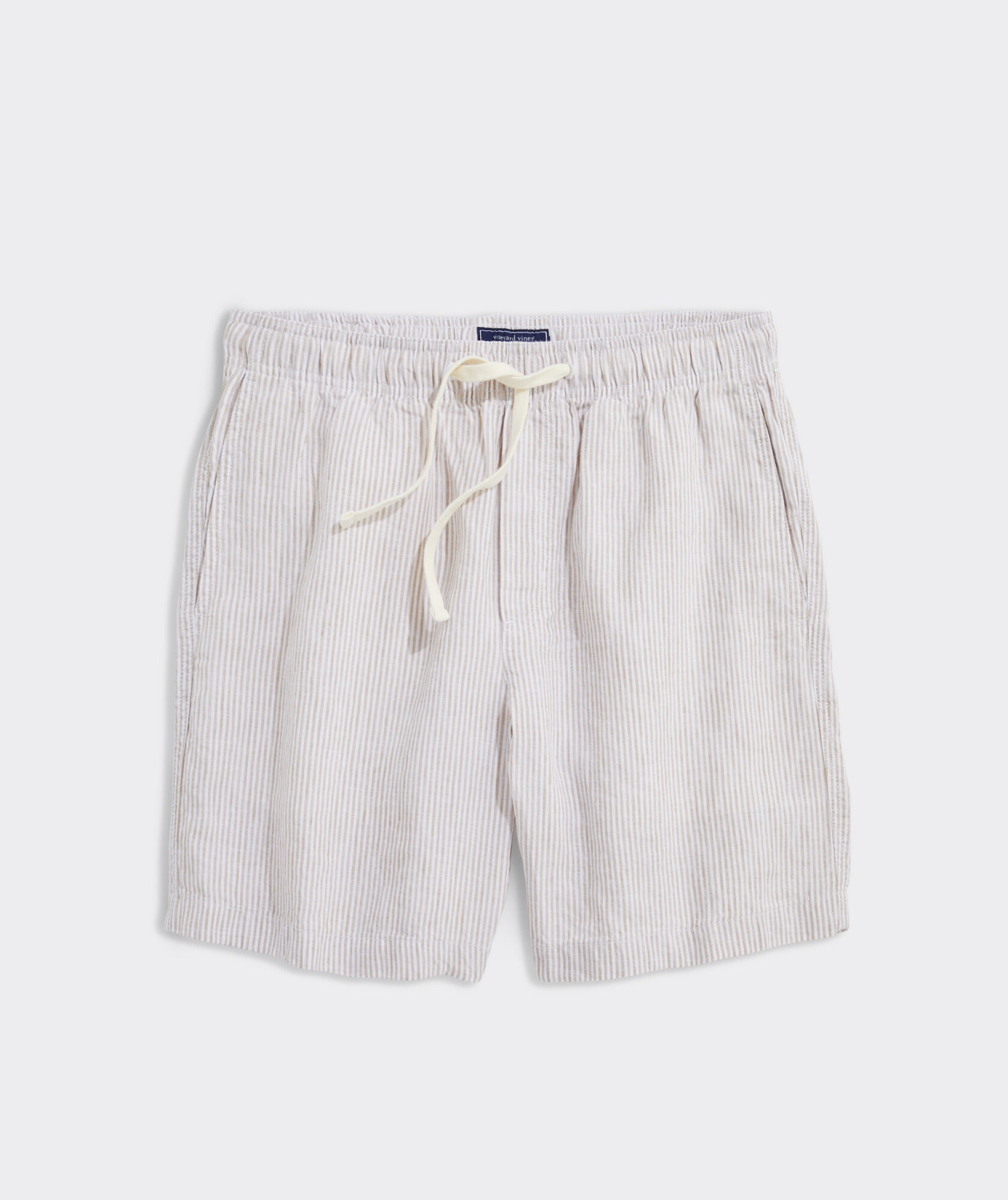 Grand Le Mar  Hay Linen Drawstring Shorts.