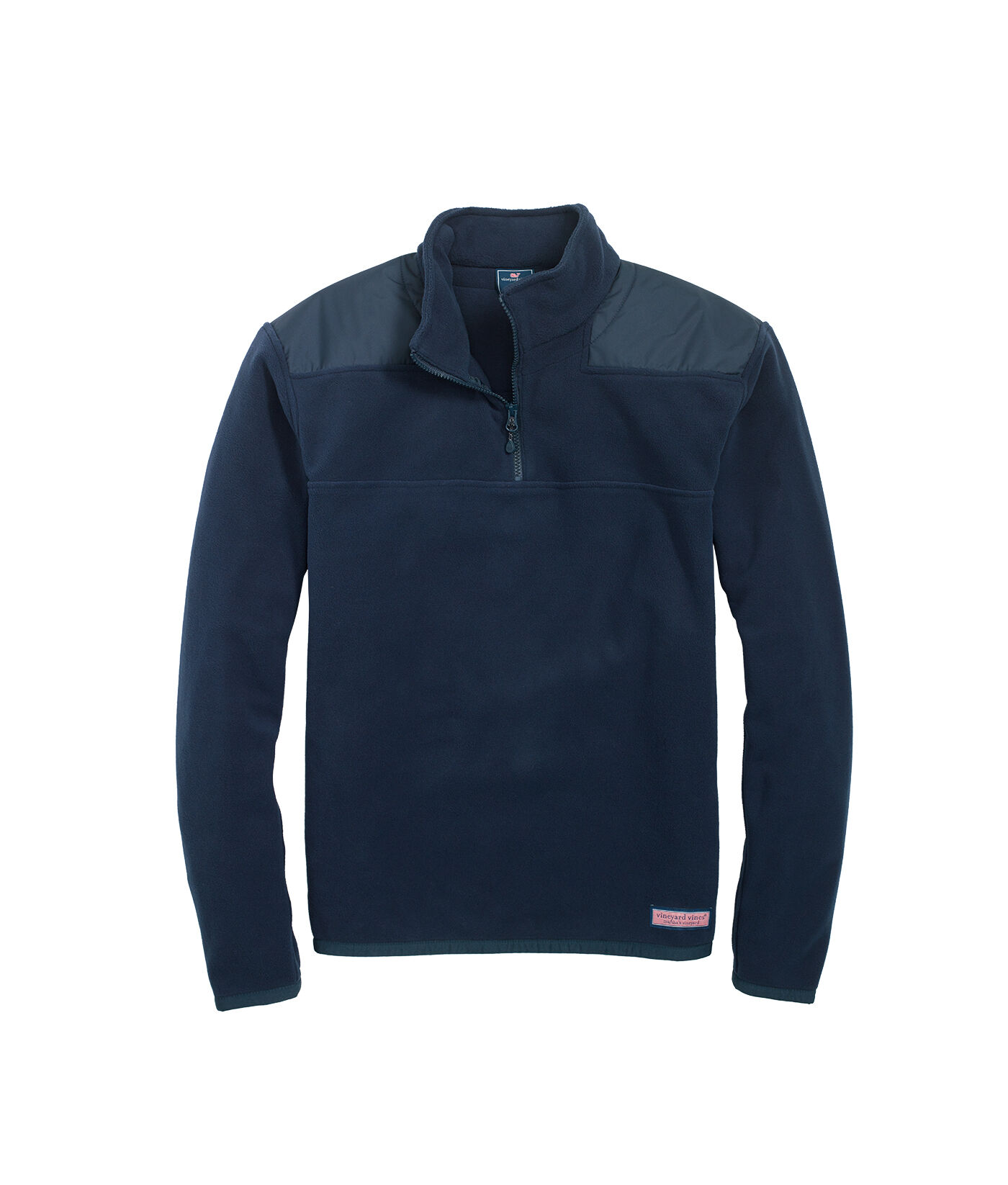 Vineyard Vines Mens Grey and Blue Fleece hotsell Shep Shirt