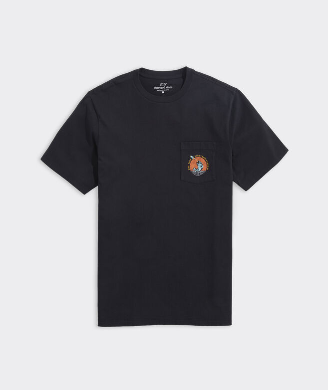 OUTLET Drink Like A Fish Short-Sleeve Pocket Tee
