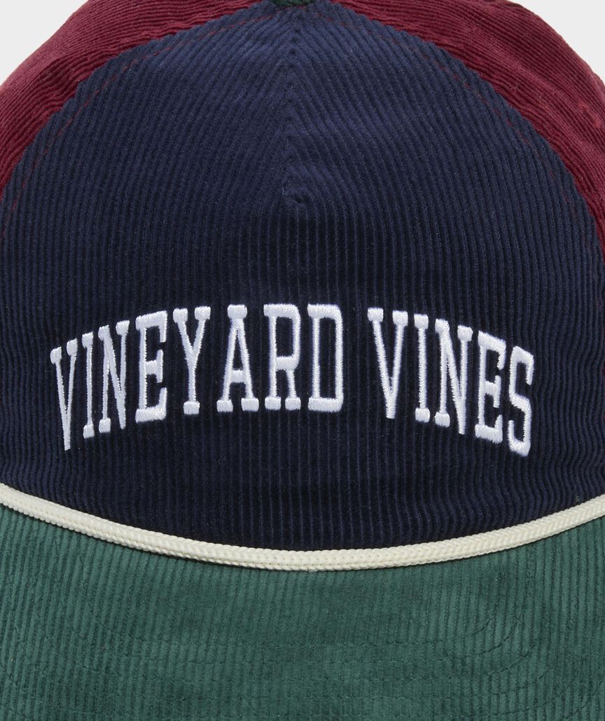 Collegiate Logo Corduroy 5-Panel Hat