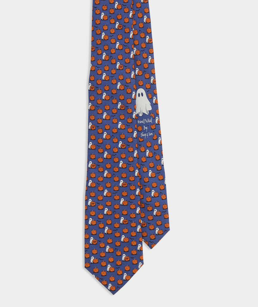 Boys' Gourds & Ghouls Silk Tie