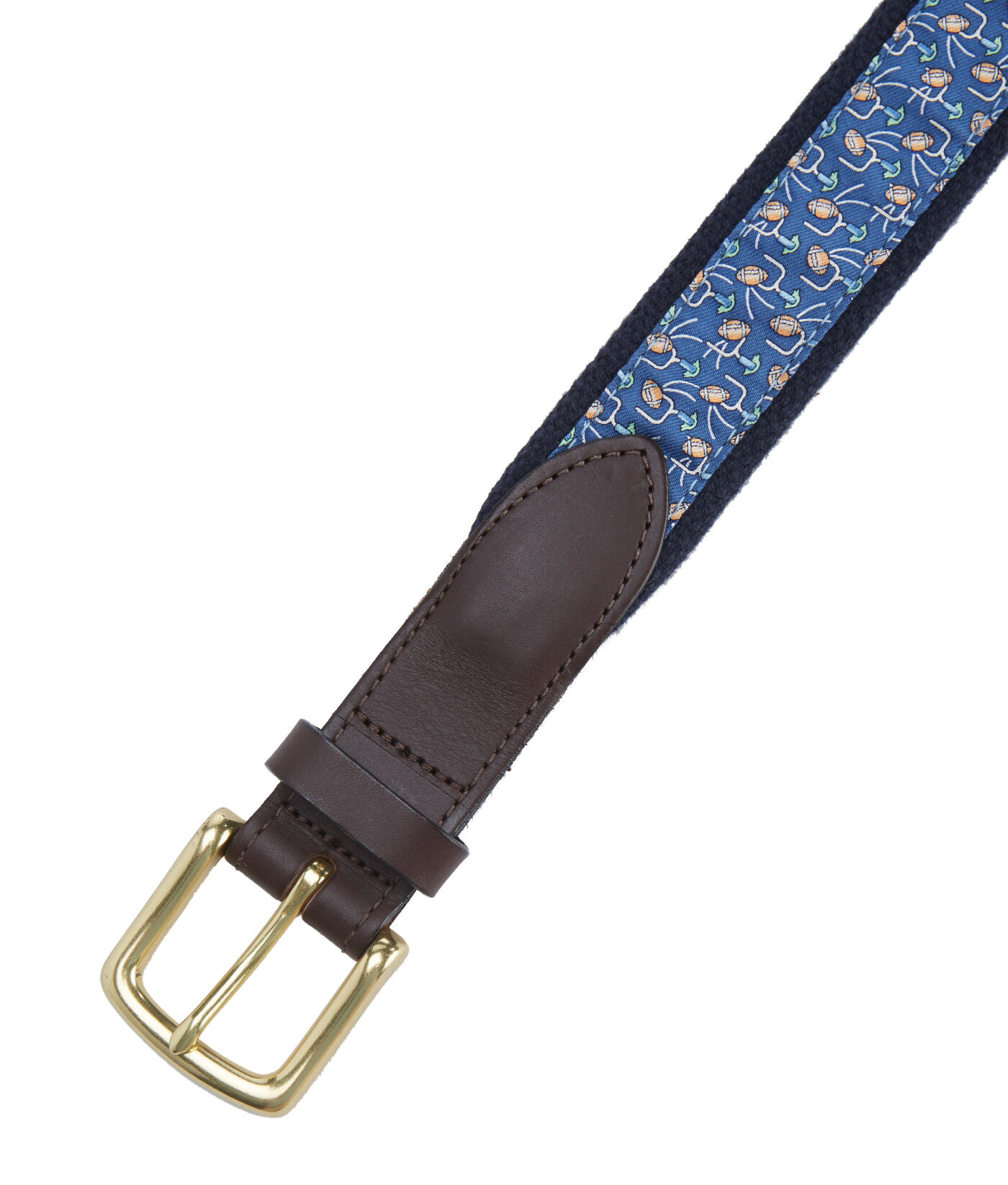 vineyard vines football belt