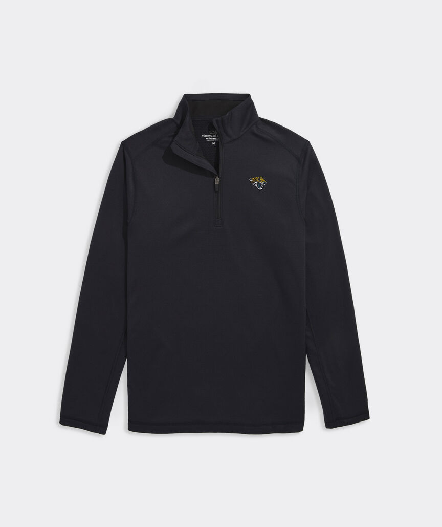 Shop Mens Sankaty Quarter-Zip - Jacksonville Jaguars at vineyard vines