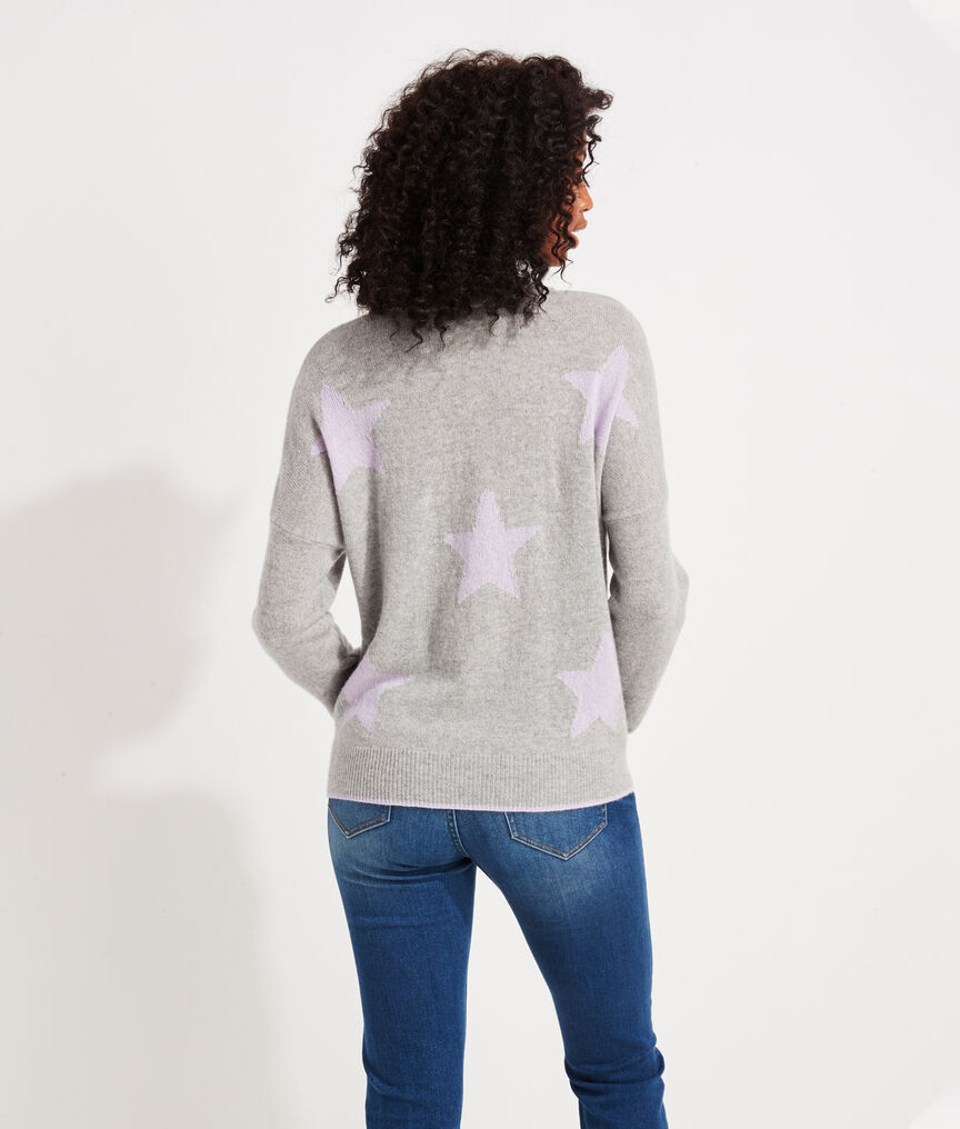 Shop Womens Cashmere Crewneck - Denver Broncos at vineyard vines