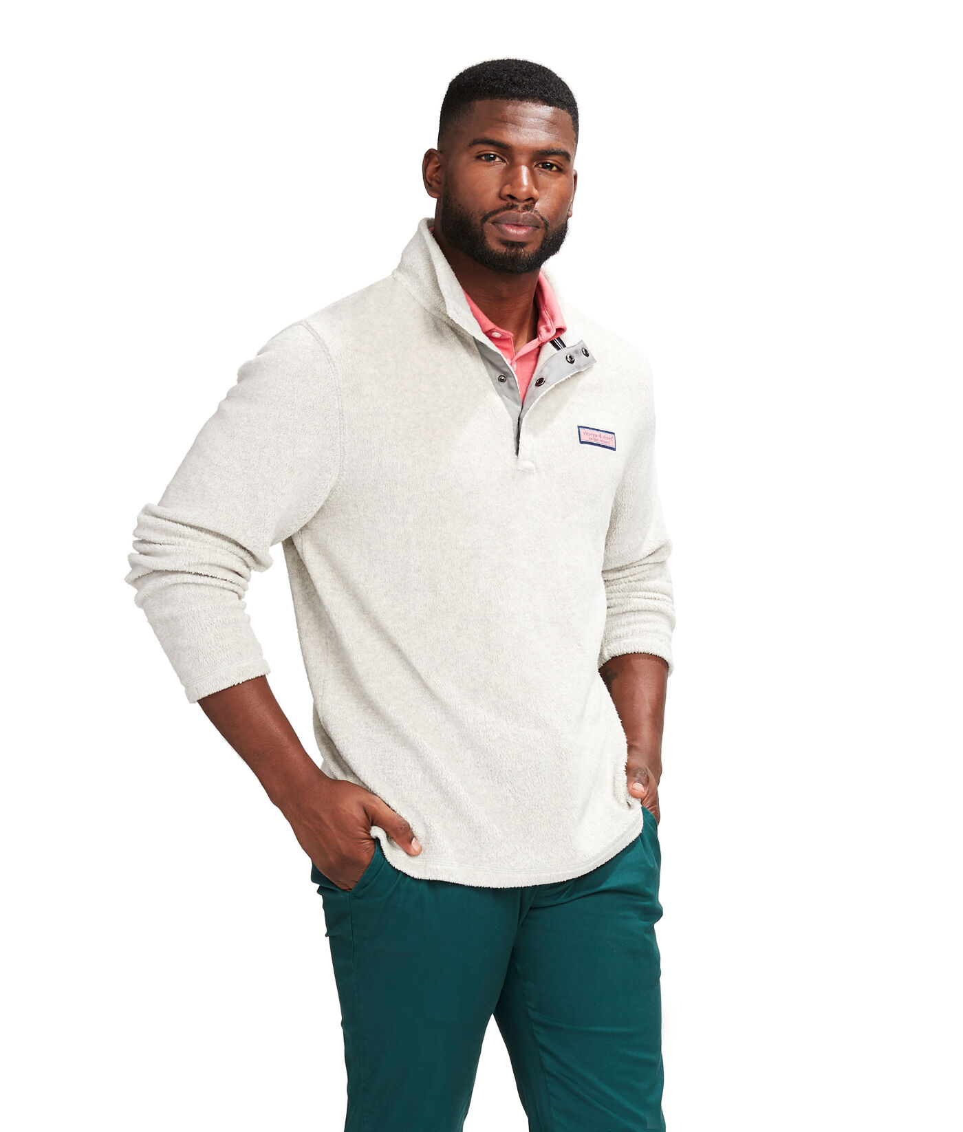 vineyard vines sherpa pullover