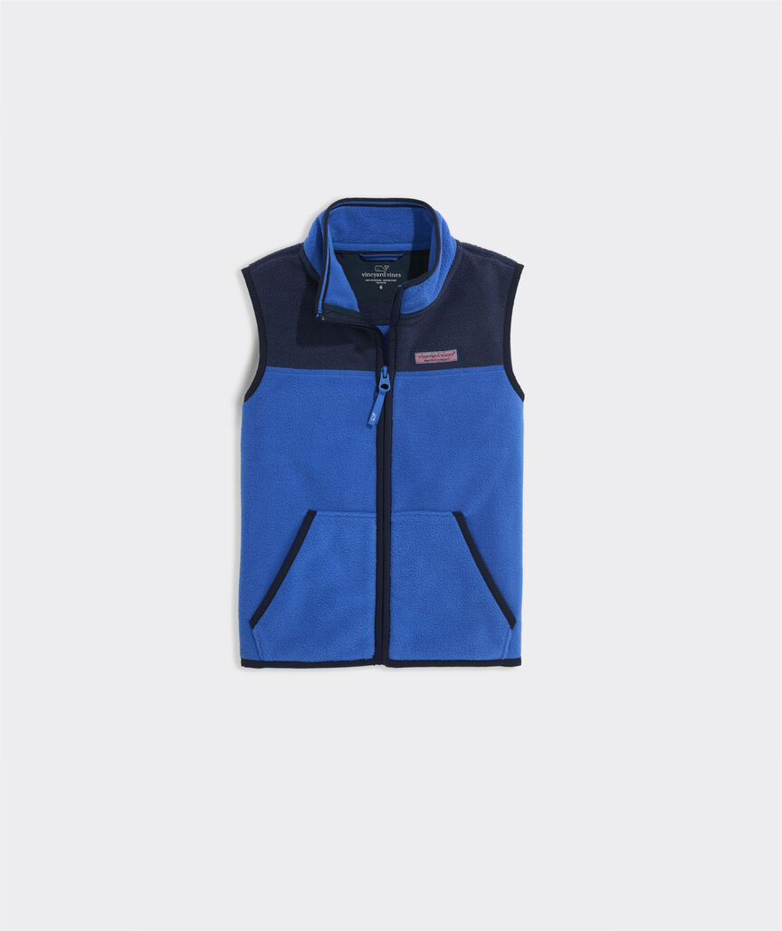 Boys' Harbor Fleece Full-Zip Vest