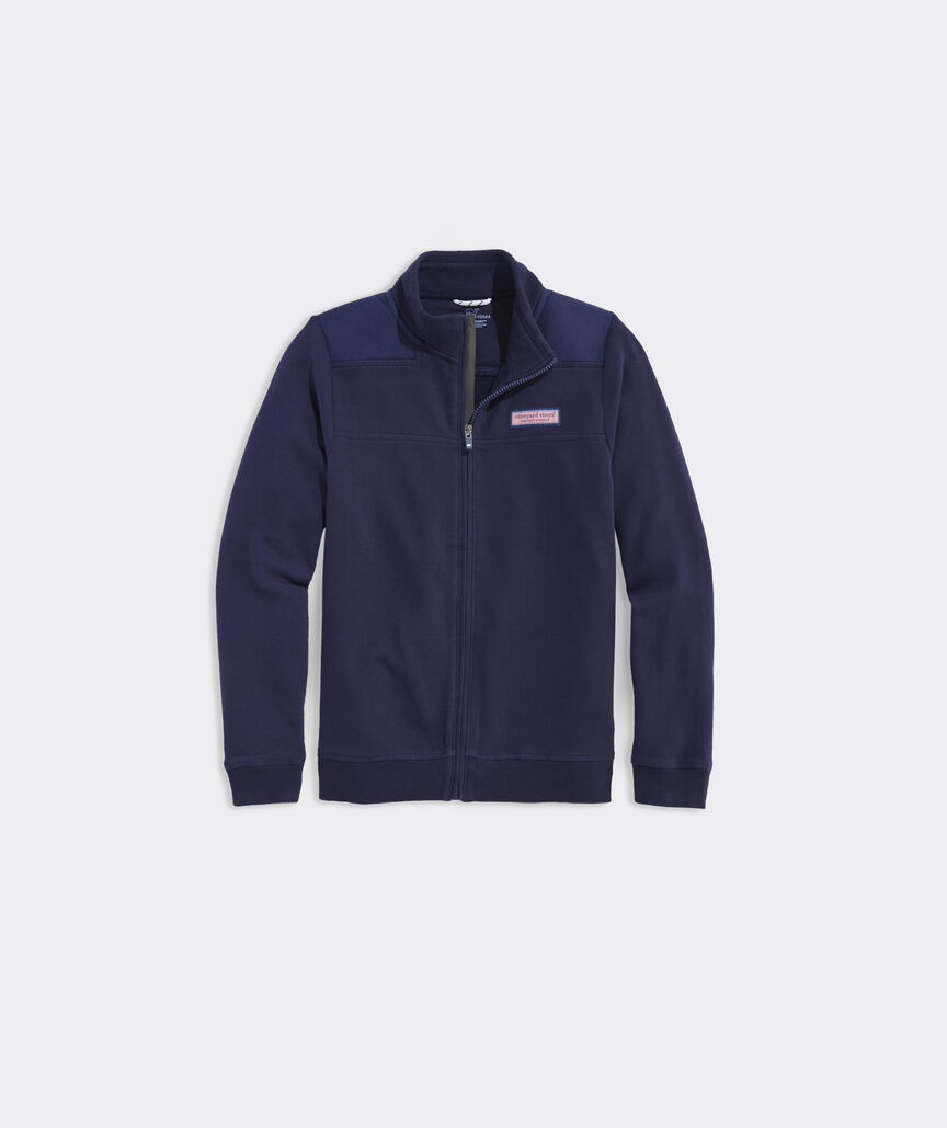 Boys' Solid Full-Zip Shep Shirt™