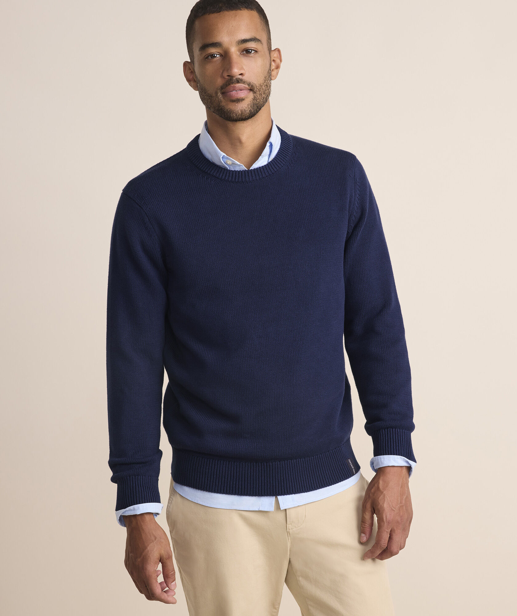 Cotton Crewneck Sweater