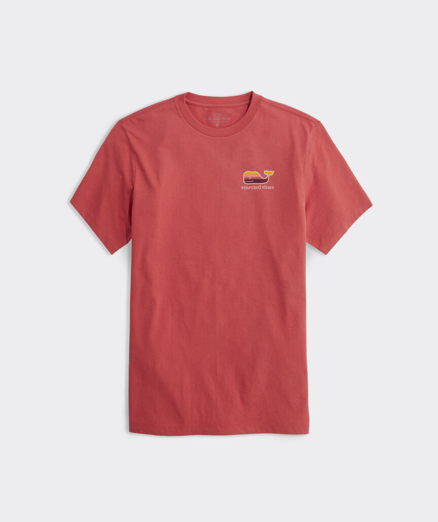 Striped Whale Short-Sleeve Tee