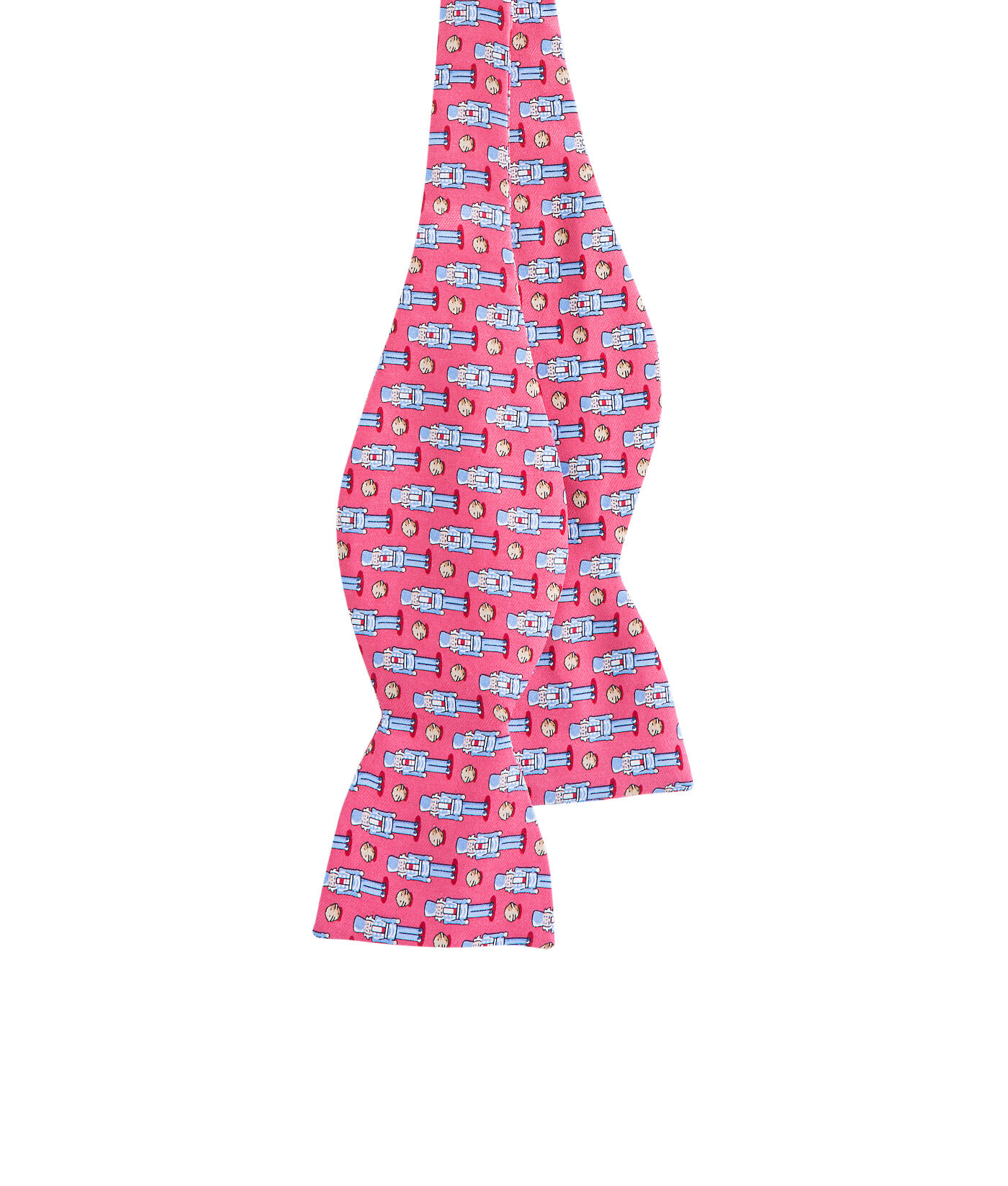 New boys Vineyard Vines Kentucky Derby rose floral bow store tie