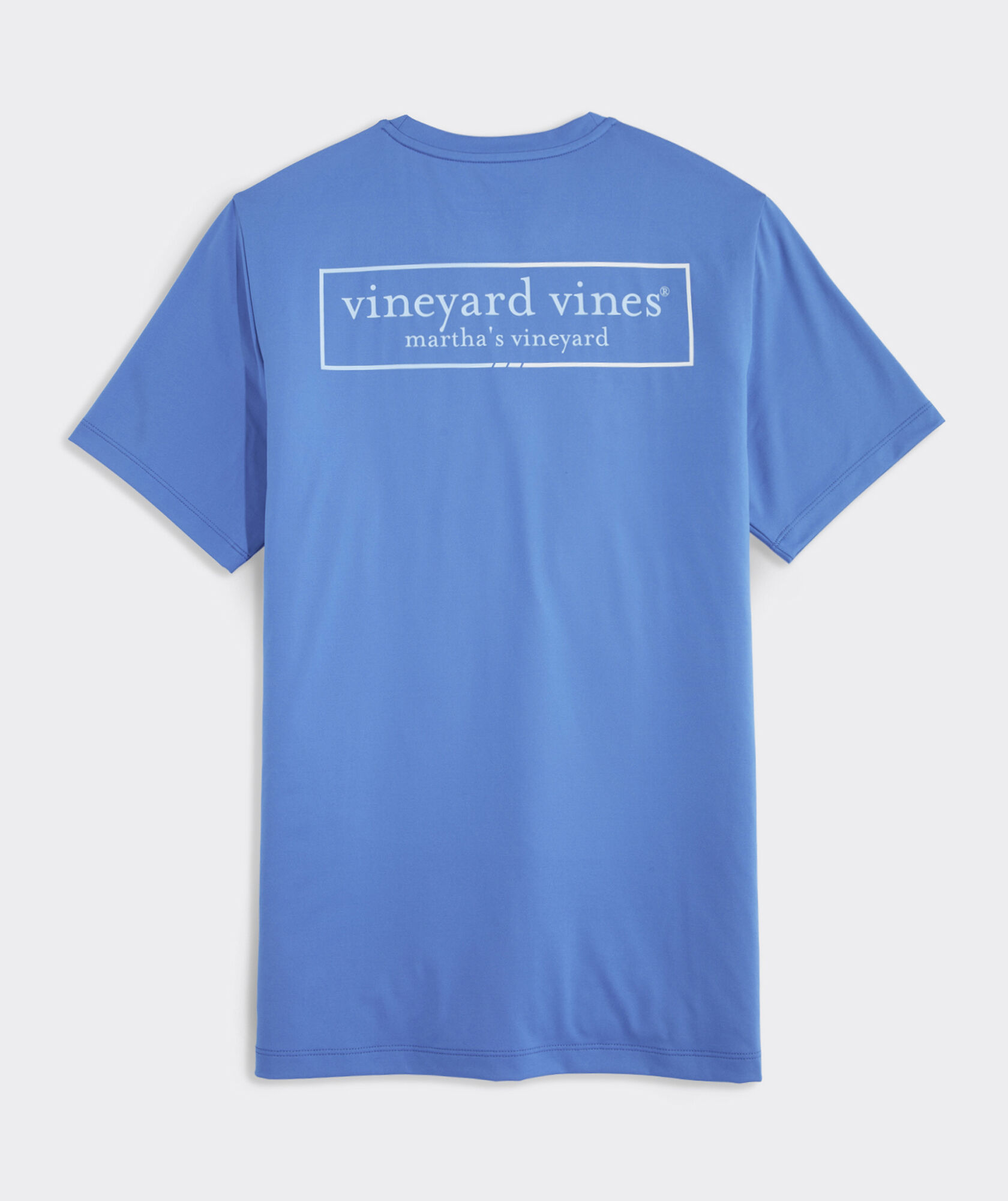 Men Sun Shirt Vineyard Vines Men's Short-Sleeve Harbor Performance