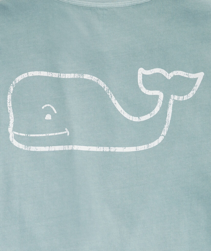 Vineyard Vines Men's Garment-dye Vintage Whale Short-Sleeve Pocket Tee 