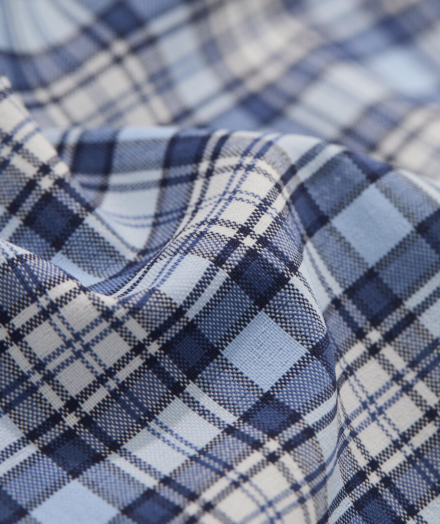 On-The-Go Nylon Plaid Shirt