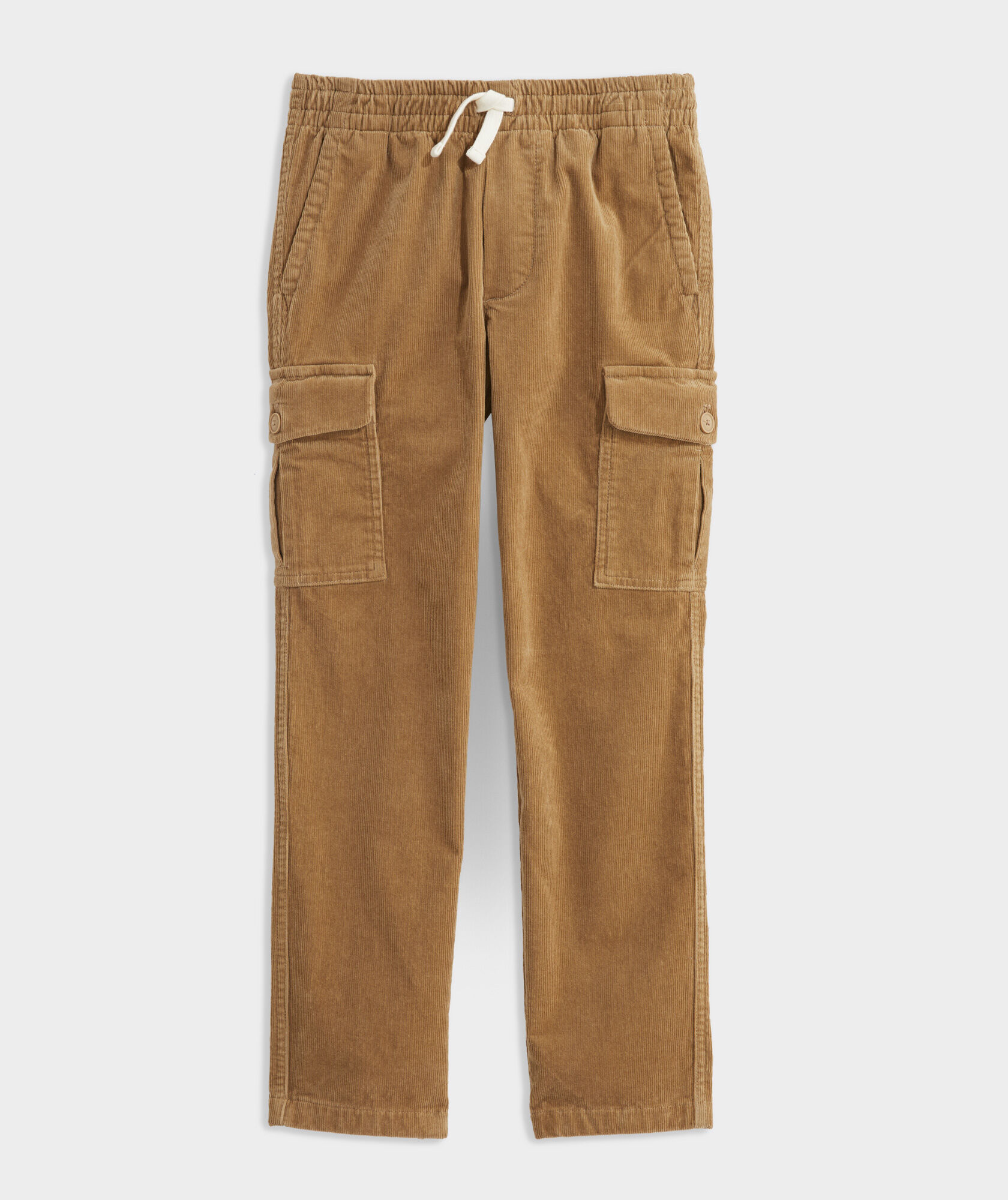 Boys' Pull-On Corduroy Cargo Pants