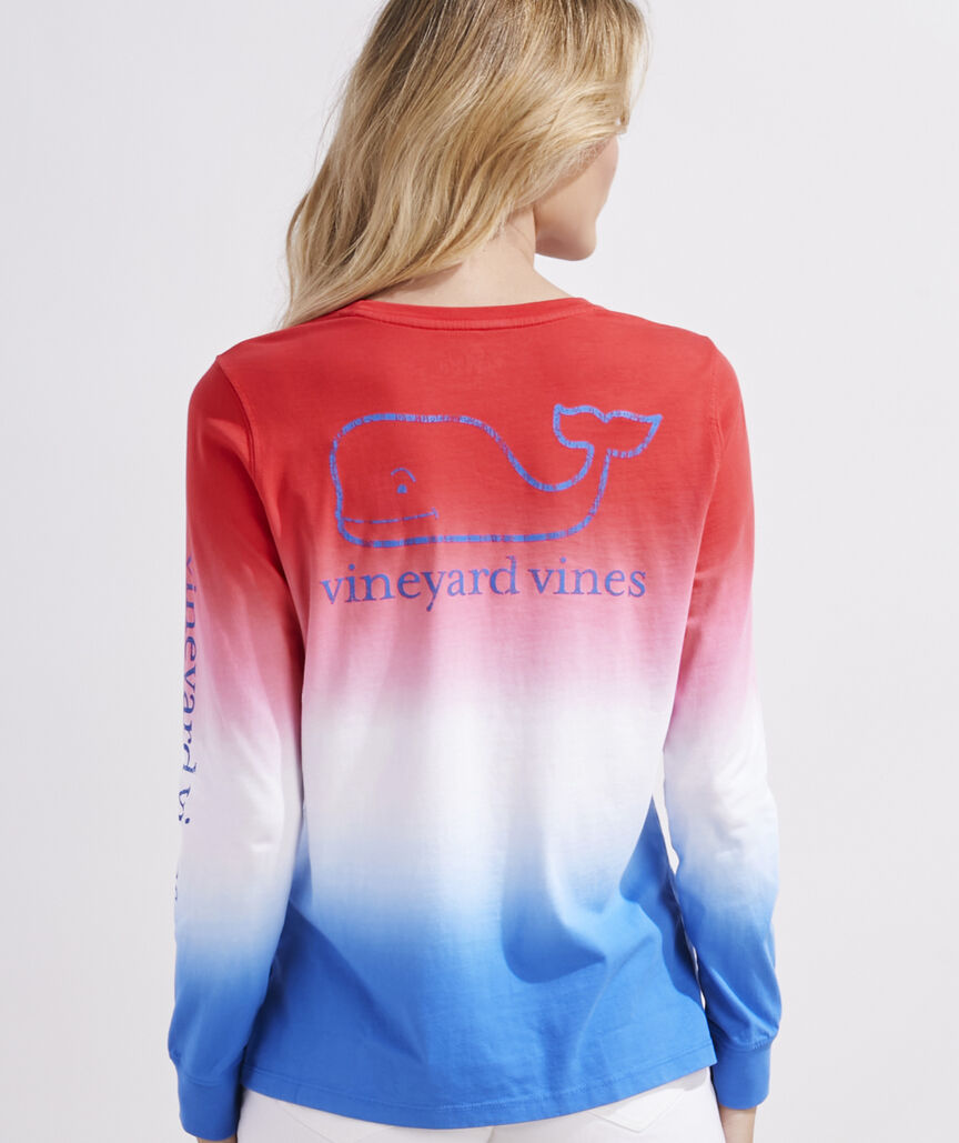 Vineyard Vines Red Whale Tee