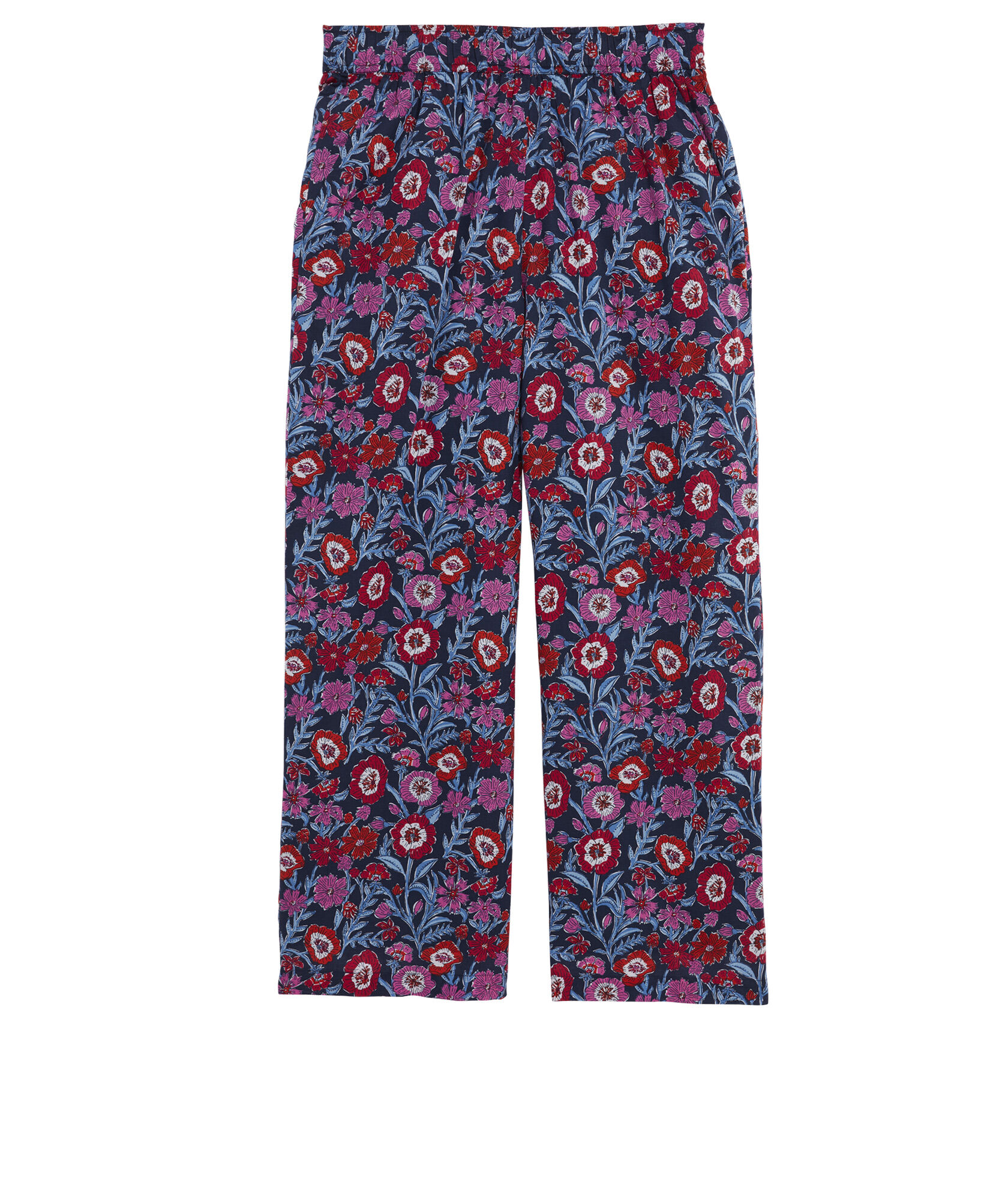 OUTLET Printed Pull-On Pants