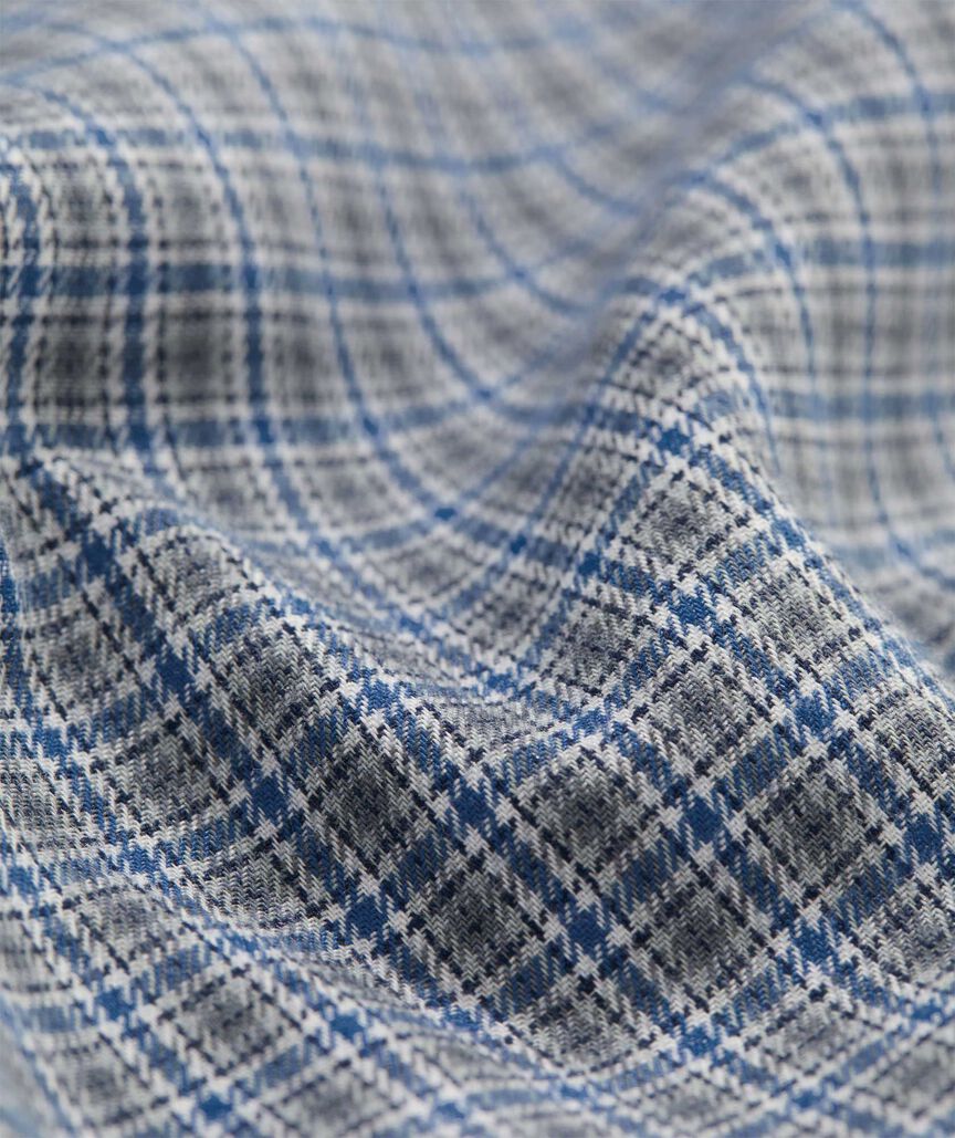 On-The-Go Brushed Twill Plaid Shirt