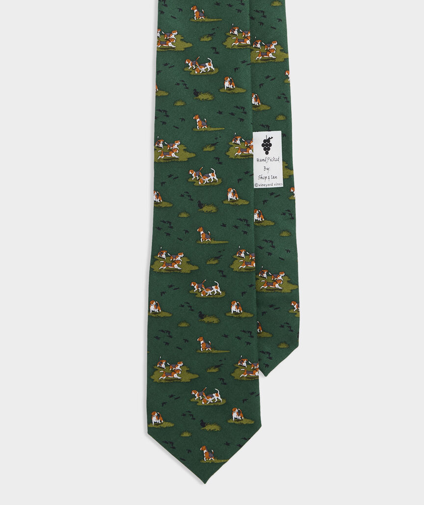 Duck Hunting Silk Tie