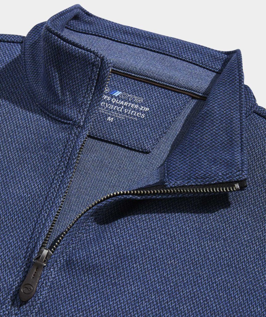 Herringbone Bluffs Performance Quarter-Zip