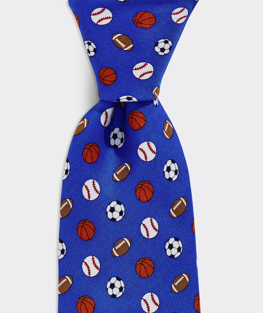 Boys' Multi Sport Silk Tie