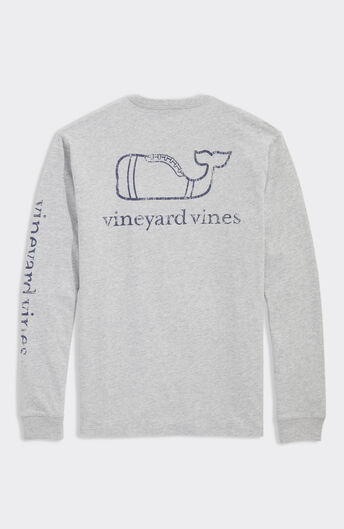 Vineyard Vines Inspired Long Sleeve T - Langley Boosters