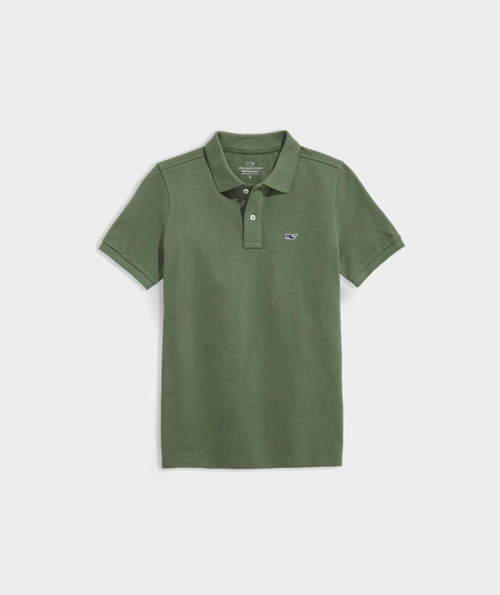 Boys' Heritage Pique Polo