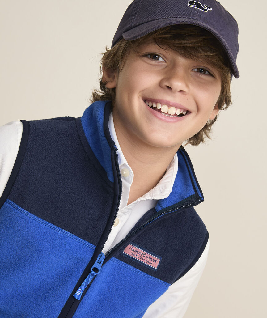 Boys' Harbor Fleece Full-Zip Vest