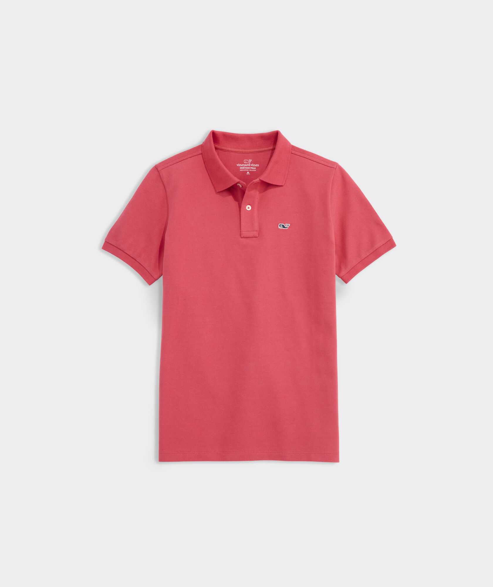 Boys' Heritage Pique Polo